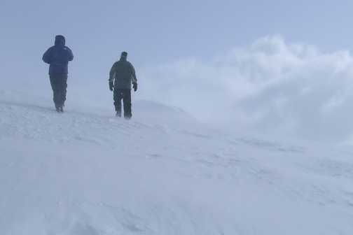 Snowshoe trip March 2003 009