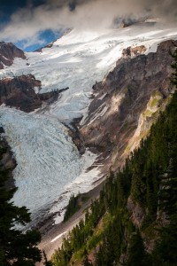 The Deming Glacier, Mt. Baker. Photo by John D'Onofrio