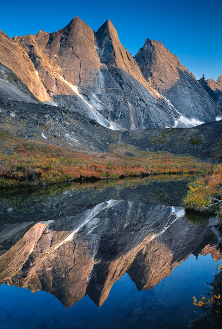 Arrigetch Peaks, Gates of the Arctic. Photo by Brett Baunton