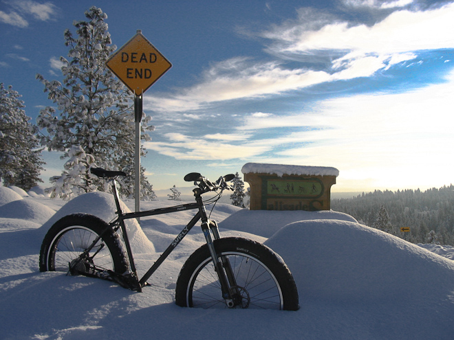 Fat Bikes – The next big thing in NW cycling.  (Photo courtesy of David Nelson)